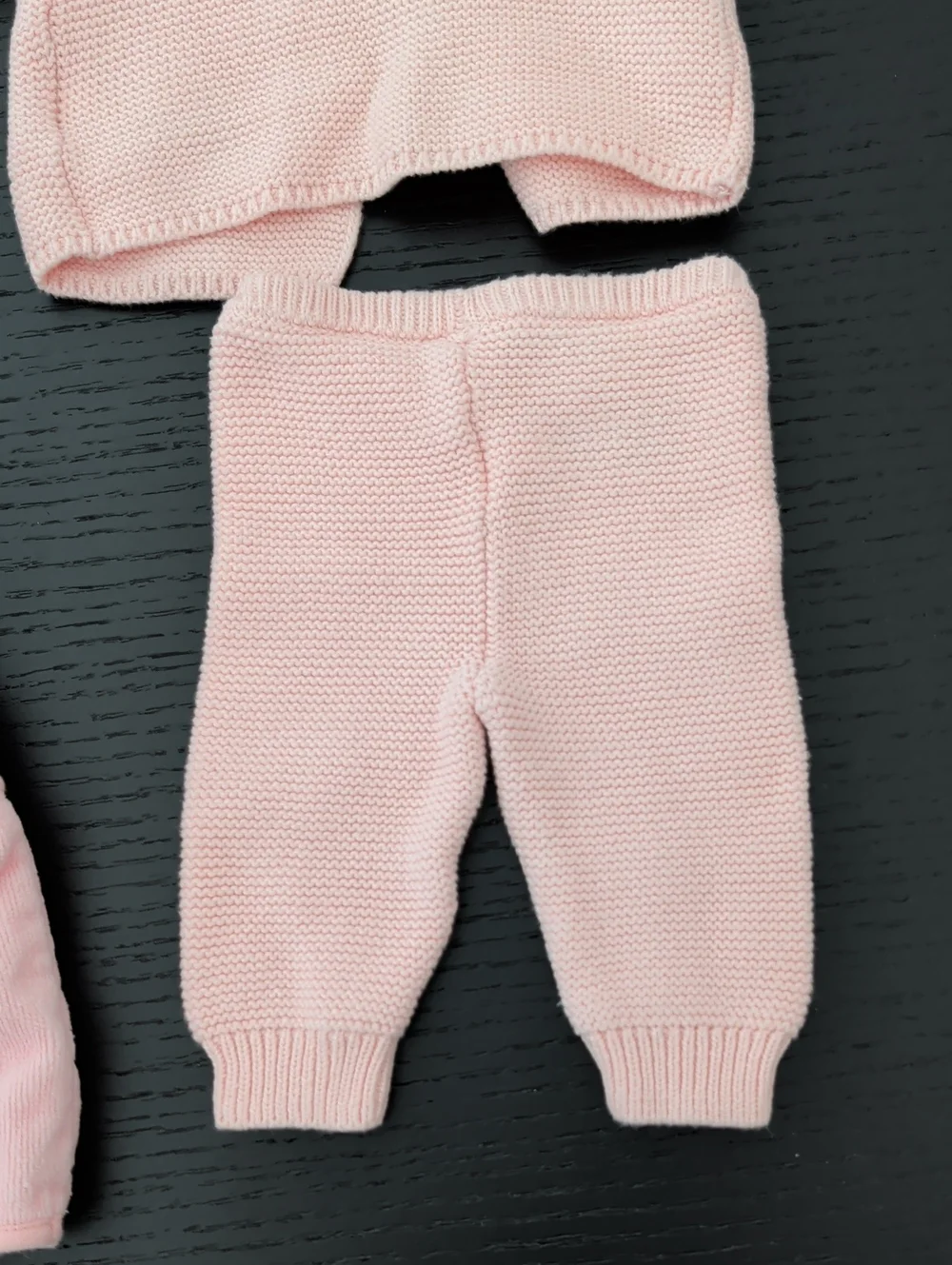 3 Piece Baby Girl 3M Lot Baby Gap Knit Sweater Pants Set Carter's Terry Robe